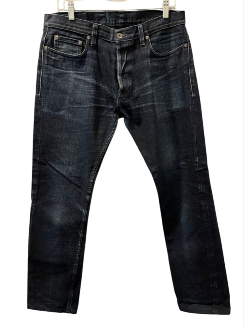 3sixteen ST-120X Shadow Selvedge Indigo Blue Raw Denim Jeans Size 34x29 Kibata